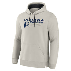 Indiana Pacers Crossover Collection Blocked Shot Premium Pullover Hoodie Off White - NBA