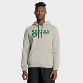 Boston Celtics Crossover Collection Blocked Shot Premium Pullover Hoodie Off White - NBA