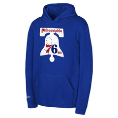Philadelphia 76ers Preschool Retro Logo Pullover Hoodie Royal - NBA
