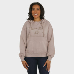 Phoenix Suns WEAR by Erin Andrews Women's Washed Pullover Crewdie Tan - NBA