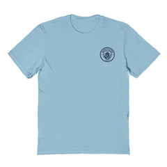 Manchester City Vive La Fete Women's Impressions Artwork T-Shirt Sky Blue - FIFA World CUP