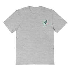 Mexico National Team Vive La Fete Women's Impressions Artwork T-Shirt Heather Gray - FIFA World CUP