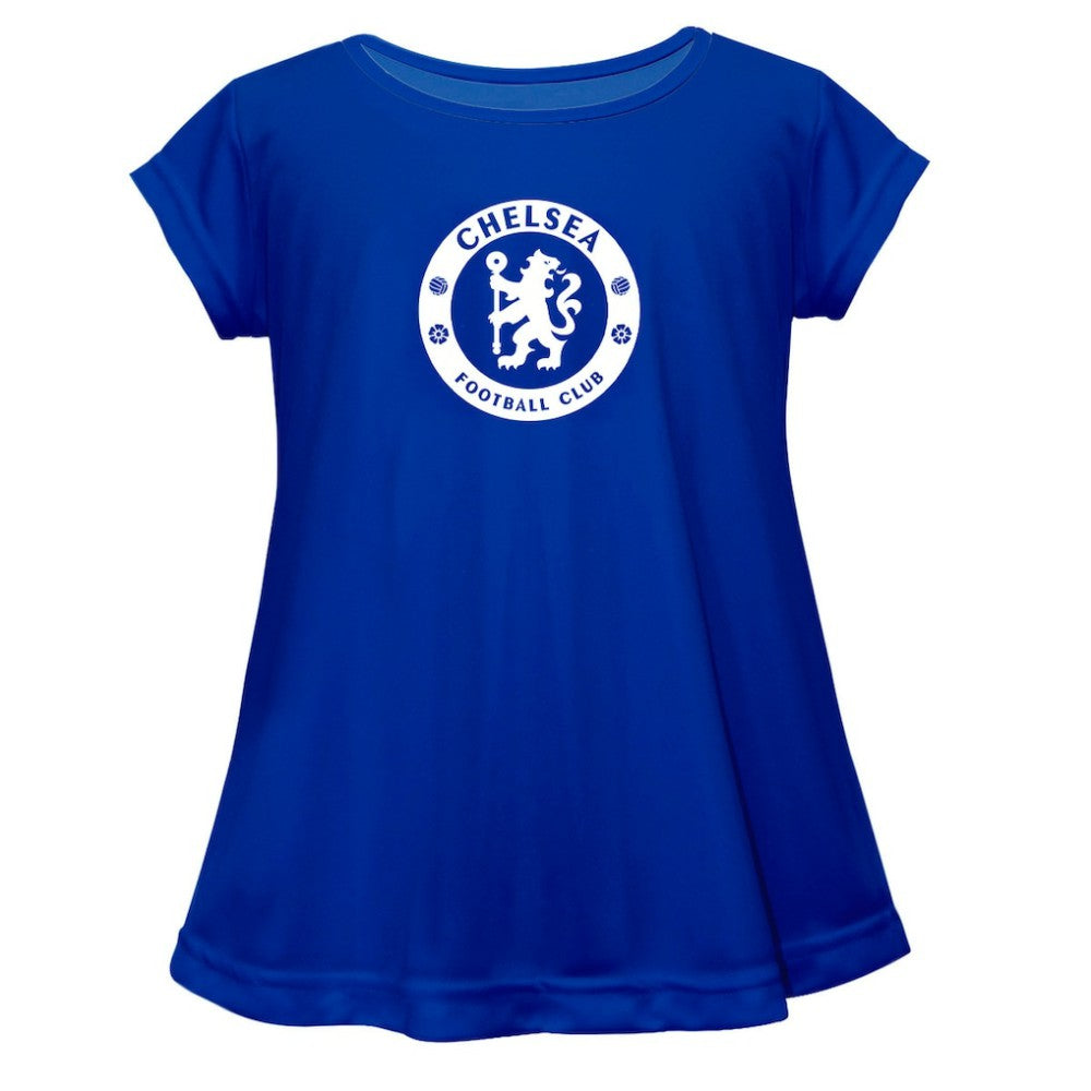 Chelsea Vive La Fete Girls Youth Color Badge A-Line Top Blue - FIFA World CUP