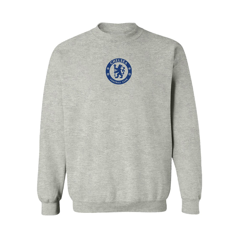 Chelsea Vive La Fete Women's Color Badge Pullover Sweatshirt Heather Gray - FIFA World CUP