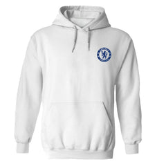 Chelsea Vive La Fete Women's Color Badge Pullover Hoodie White - FIFA World CUP