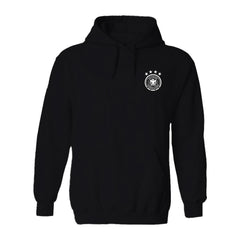 Germany National Team Vive La Fete Women's Color Badge Pullover Hoodie Black - FIFA World CUP