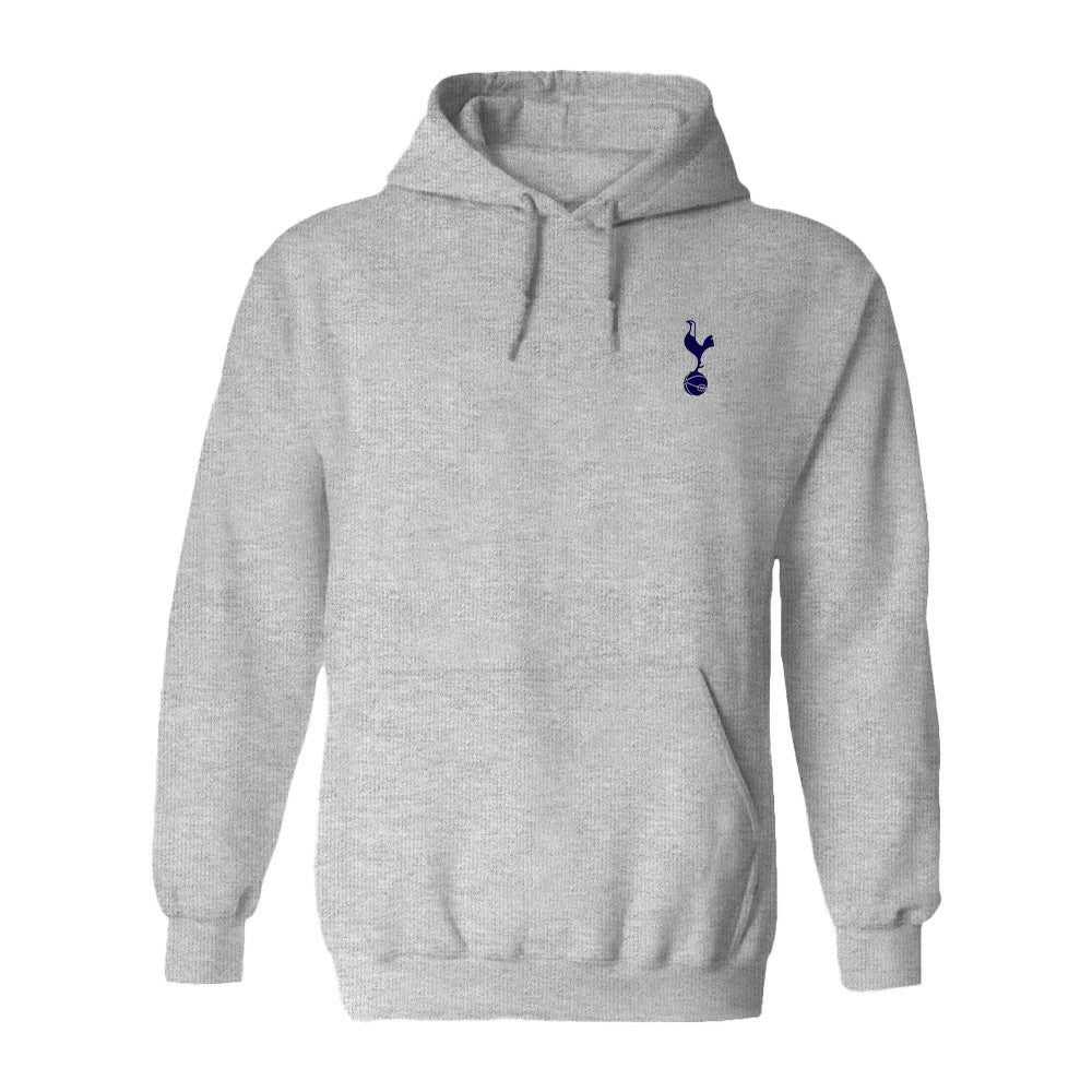 Tottenham Hotspur Vive La Fete Women's Color Badge Pullover Hoodie Heather Gray - FIFA World CUP