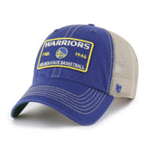 Golden State Warriors '47 Wabash Patch Clean Up Adjustable Hat Royal/Tan - NBA