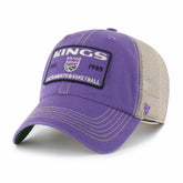 Sacramento Kings '47 Wabash Patch Clean Up Adjustable Hat Purple/Tan - NBA