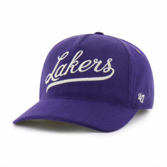 Los Angeles Lakers '47 Golden Age Relaxed Corduroy Hitch Adjustable Hat Purple - NBA