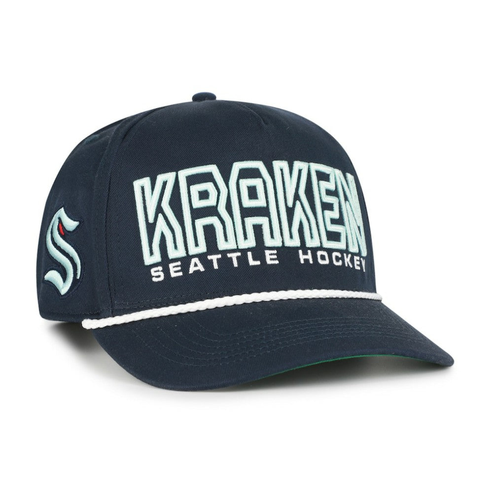 Seattle Kraken '47 Byline Hitch Adjustable Hat - Deep Sea Blue - NHL