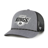 Los Angeles Kings '47 Carbon Rope Trucker Adjustable Hat - Gray - NHL