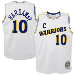 Tim Hardaway Golden State Warriors Youth 1990-91 Hardwood Classics Swingman Throwback Home Jersey White - NBA