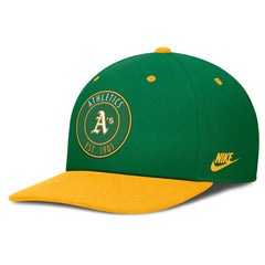 Athletics Nike Cooperstown Collection Pro Dri-FIT Snapback Hat - MLB