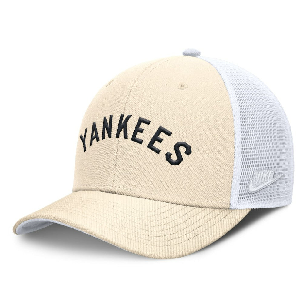 New York Yankees Nike Cooperstown Collection Dri-FIT Rise Trucker Adjustable Hat - MLB