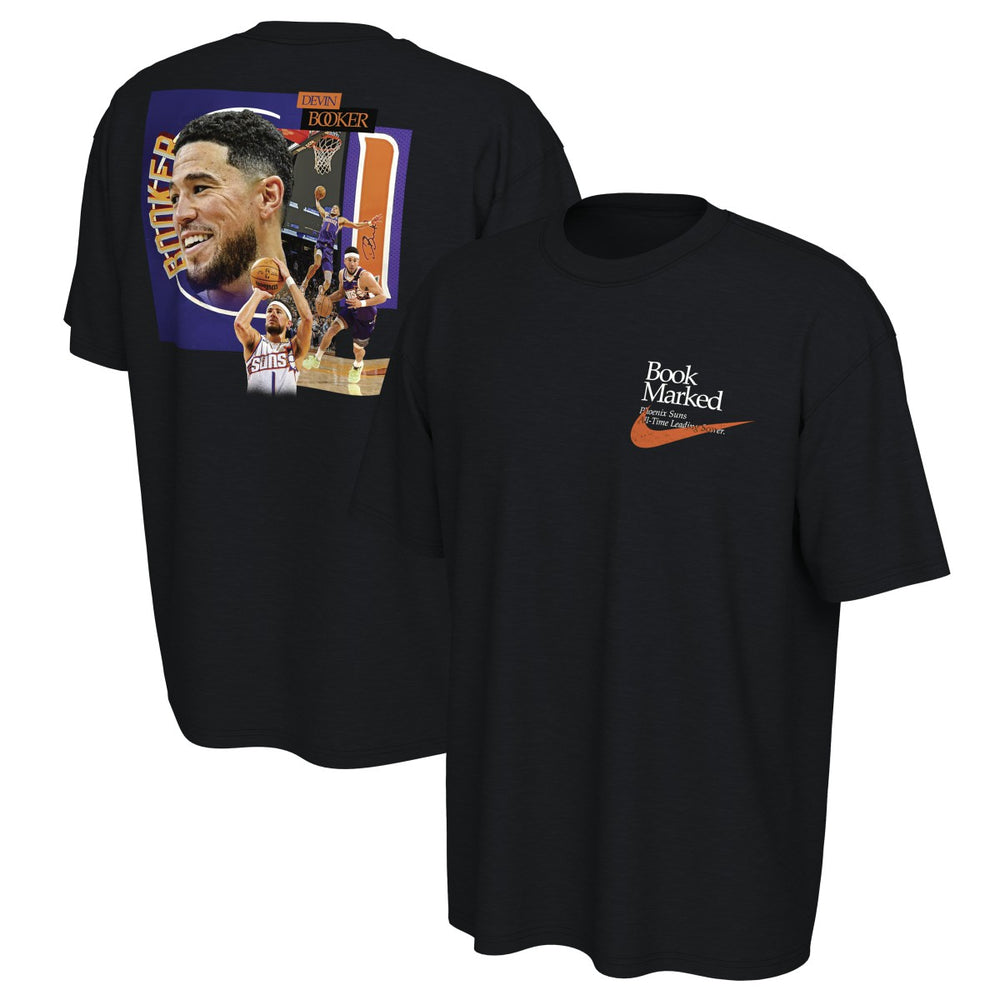 Devin Booker Phoenix Suns Unisex All-Time Scoring Leader T-Shirt Black - NBA