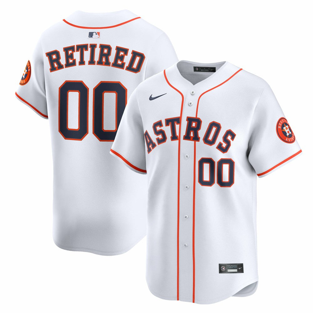 Houston Astros Nike Home Limited Pick-A-Player Retired Roster Jersey - MLB