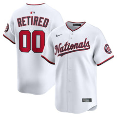 Washington Nationals Nike Home Limited Pick-A-Player Retired Roster Jersey - MLB