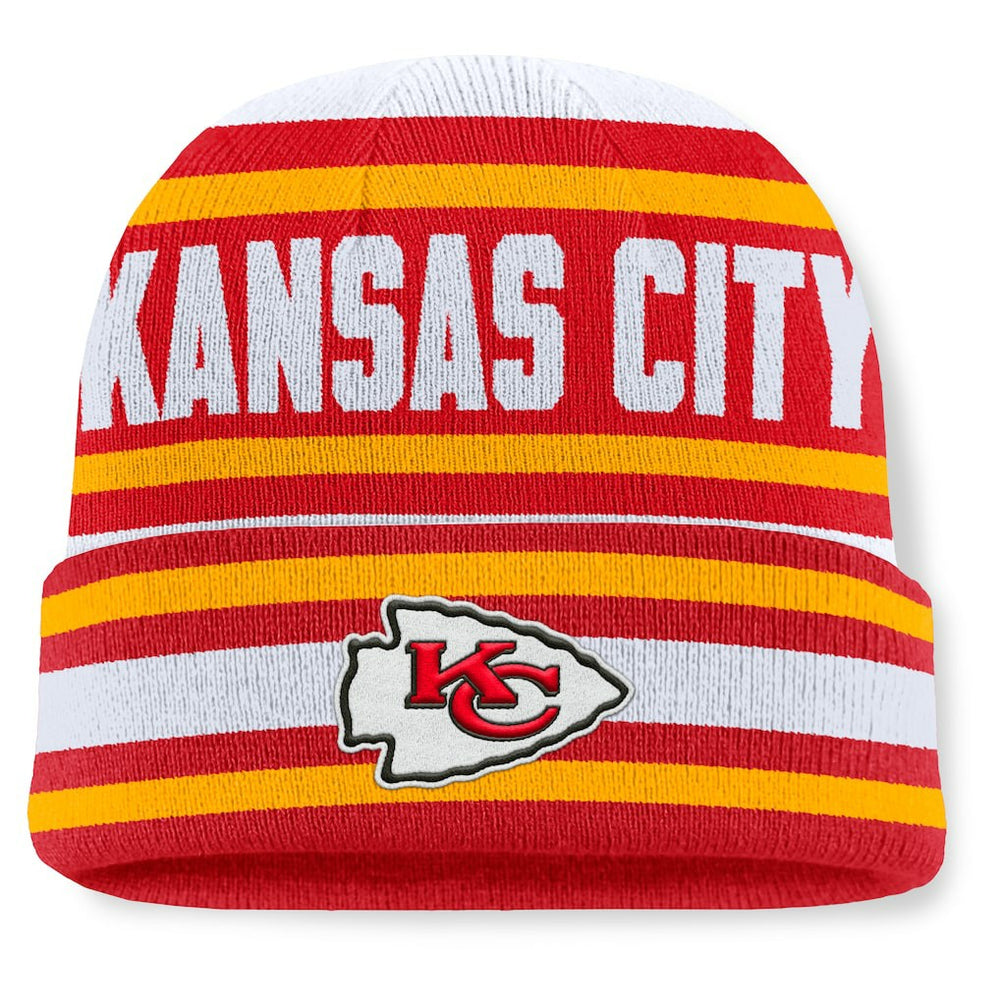 Kansas City Chiefs Center Cuffed Knit Hat Red | Fanatics