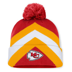Kansas City Chiefs Women's Cornerback Cuffed Knit Hat with Pom Red | Fanatics