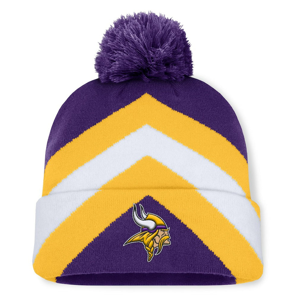 Minnesota Vikings Women's Cornerback Cuffed Knit Hat with Pom Purple | Fanatics
