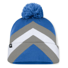 Detroit Lions Women's Cornerback Cuffed Knit Hat with Pom Blue | Fanatics