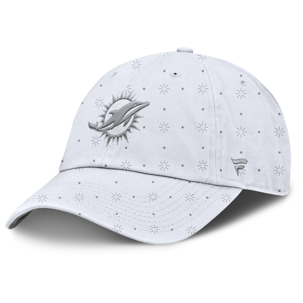 Miami Dolphins Women's Neutral Zone Adjustable Hat White | Fanatics