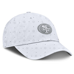 San Francisco 49ers Women's Neutral Zone Adjustable Hat White | Fanatics