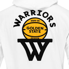 Golden State Warriors FISLL x Benny Gold Unisex Association Edition Full-Zip Hoodie White - NBA