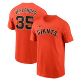 Justin Verlander San Francisco Giants Nike Fuse Name & Number T-Shirt - MLB