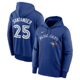 Anthony Santander Toronto Blue Jays Nike Name & Number Performance Pullover Hoodie - MLB
