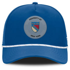 New York Rangers Fanatics Centennial Authentic Pro Pinched Front Adjustable Hat - Blue - NHL