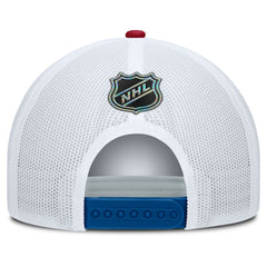 New York Rangers Fanatics Centennial Authentic Pro Foam Front Adjustable Trucker Hat - Blue/White - NHL