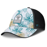 Jacksonville Jaguars Tropical Adjustable Trucker Hat White/Black | Fanatics