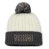Minnesota Vikings Women's Coaxial Cuffed Knit Hat with Pom Cream | Fanatics