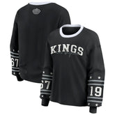 Los Angeles Kings WEAR by Erin Andrews Women's Long-Sleeve Sport T-Shirt - Black - NHL