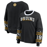 Boston Bruins WEAR by Erin Andrews Women's Long-Sleeve Sport T-Shirt - Black - NHL
