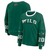 Minnesota Wild WEAR by Erin Andrews Women's Long-Sleeve Sport T-Shirt - Green - NHL