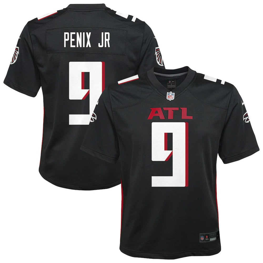 Michael Penix Jr. Atlanta Falcons Youth Team Game Jersey Black | Nike for Sale