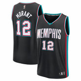 Ja Morant Memphis Grizzlies Fastbreak Jersey Classic Edition Black - NBA