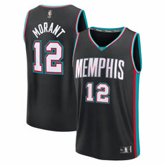 Ja Morant Memphis Grizzlies Fastbreak Jersey Classic Edition Black - NBA
