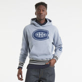 Montreal Canadiens Todd Snyder by Fanatics Relaxed Canadian Fleece Hoodie - Gray - NHL