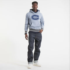 Montreal Canadiens Todd Snyder by Fanatics Relaxed Canadian Fleece Hoodie - Gray - NHL