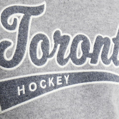 Toronto Maple Leafs Todd Snyder by Fanatics Cashmere Crew Sweater - Athletic Heather Gray - NHL