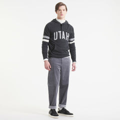 Utah Mammoth Todd Snyder by Fanatics Cashmere Hooded Sweater - Heather Black - NHL
