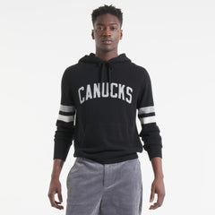 Vancouver Canucks Todd Snyder by Fanatics Cashmere Hooded Sweater - Black - NHL