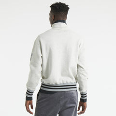 New York Rangers Todd Snyder by Fanatics Relaxed Canadian Fleece Turtleneck - Heather Gray - NHL