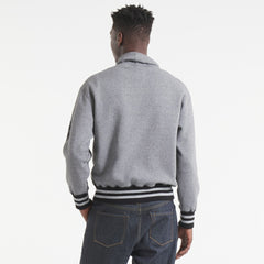 Utah Mammoth Todd Snyder by Fanatics Relaxed Canadian Fleece Turtleneck - Dark Heather Gray - NHL