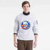 New York Islanders Todd Snyder by Fanatics Heavyweight Football Jersey - Heather Gray - NHL