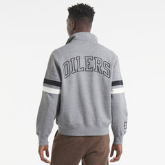 Edmonton Oilers Todd Snyder by Fanatics Full-Zip Fleece - Dark Heather Gray - NHL